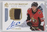 Autographed Future Watch - Filip Chlapik #/100