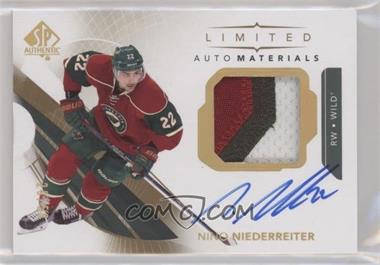 2017-18 SP Authentic - [Base] - Limited Patch Autographs #80 - Nino Niederreiter /50