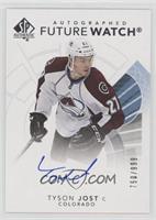 Autographed Future Watch - Tyson Jost #/999