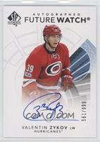 Autographed Future Watch - Valentin Zykov #/999