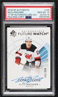 Autographed Future Watch - Nico Hischier (2018-19 SP Authentic Update) [PSA/DNA…