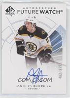 Autographed Future Watch - Anders Bjork [Poor to Fair] #/999