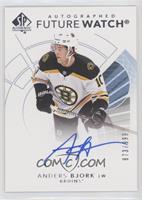 Autographed Future Watch - Anders Bjork #/999