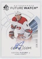 Autographed Future Watch - Haydn Fleury #/999