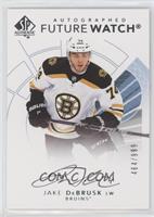 Autographed Future Watch - Jake DeBrusk (2018-19 SP Authentic Update) #/949