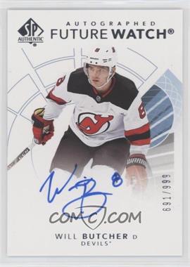 2017-18 SP Authentic - [Base] #170 - Autographed Future Watch - Will Butcher /999