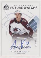 Autographed Future Watch - Alex Kerfoot #/999