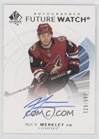 Autographed Future Watch - Nick Merkley #/999