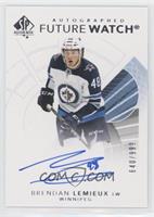 Autographed Future Watch - Brendan Lemieux #/999