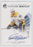 Autographed Future Watch - Alexandre Carrier #/999