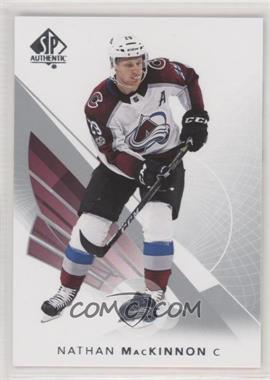 2017-18 SP Authentic - [Base] #25 - Nathan MacKinnon