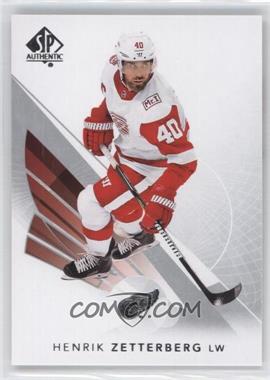 2017-18 SP Authentic - [Base] #68 - Henrik Zetterberg