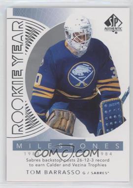 2017-18 SP Authentic - Rookie Year Milestones #RYM-TB - Tom Barrasso