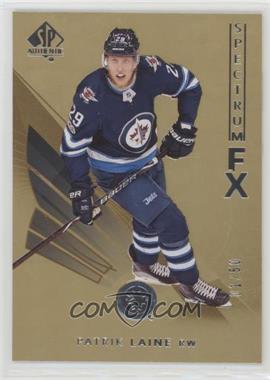 2017-18 SP Authentic - Spectrum FX - Bounty Gold #S-36 - Veterans - Patrik Laine /50