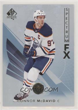 2017-18 SP Authentic - Spectrum FX - Bounty #S-20 - Veterans - Connor McDavid