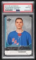 Young Guns - Alexandar Georgiev [PSA 10 GEM MT]