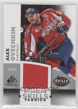 2017-18 SP Game Used - 2017 NHL All-Star Skills Fabrics #AS-AO - Alexander Ovechkin