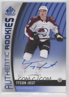 2017-18 SP Game Used - [Base] - Blue Autographs #165 - Authentic Rookies - Tyson Jost