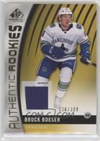 Authentic Rookies - Brock Boeser #/399