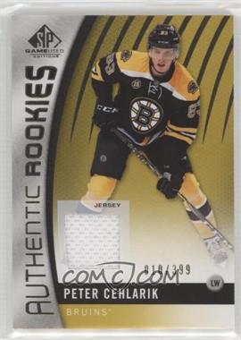 2017-18 SP Game Used - [Base] - Gold Jersey #136 - Authentic Rookies - Peter Cehlarik /399