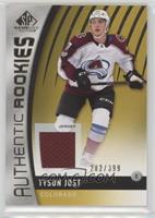 Authentic Rookies - Tyson Jost #/399