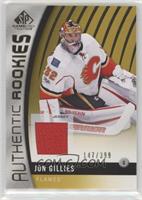 Authentic Rookies - Jon Gillies #/399