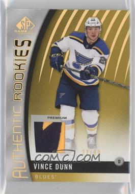 2017-18 SP Game Used - [Base] - Gold Spectrum Premium Materials #127 - Authentic Rookies - Vince Dunn /49