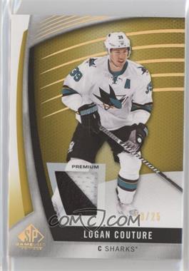 2017-18 SP Game Used - [Base] - Gold Spectrum Premium Materials #36 - Logan Couture /25