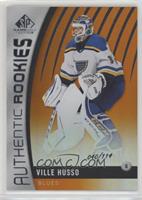 Authentic Rookies - Ville Husso #/114