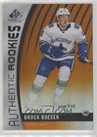 Authentic Rookies - Brock Boeser #/115