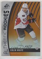 Authentic Rookies - Colin White #/115