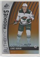 Authentic Rookies - Luke Kunin #/116