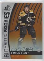 Authentic Rookies - Charlie McAvoy #/116