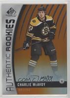 Authentic Rookies - Charlie McAvoy #/116