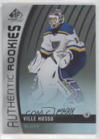 Authentic Rookies - Ville Husso #/222