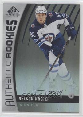 2017-18 SP Game Used - [Base] - Rainbow #112 - Authentic Rookies - Nelson Nogier /221
