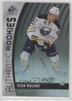 Authentic Rookies - Sean Malone #/222