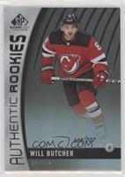 Authentic Rookies - Will Butcher #/222