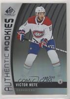 Authentic Rookies - Victor Mete #/219