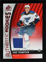 Authentic Rookies - Tage Thompson