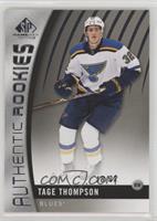 Authentic Rookies - Tage Thompson #/32