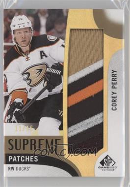 2017-18 SP Game Used - Supreme Patches #PA-PE - Corey Perry /15