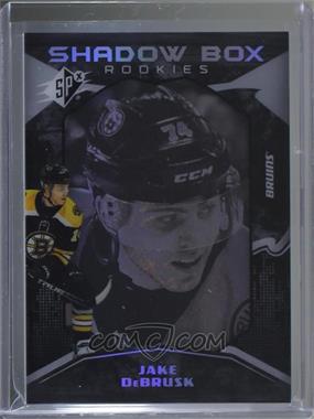 2017-18 SPx - [Base] #32 - Shadow Box Rookies - Jake DeBrusk /298