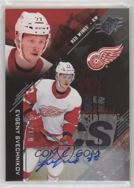 2017-18 SPx - Rookies - Autographs #R-ES - Tier 1 - Evgeny Svechnikov /199