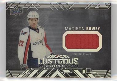 2017-18 SPx - UD Black Lustrous Rookies - Jerseys #LR-MB - Madison Bowey