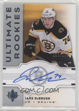 2017-18 Ultimate Collection - 2007-08 Retro Rookies #RRA-JD - Auto - Jake DeBrusk /299