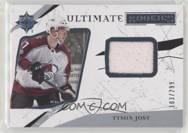 2017-18 Ultimate Collection - [Base] - Jerseys #92 - Ultimate Rookies - Tyson Jost /299