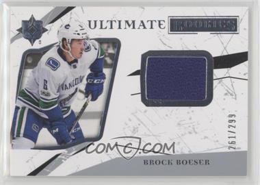 2017-18 Ultimate Collection - [Base] - Jerseys #93 - Ultimate Rookies - Brock Boeser /299