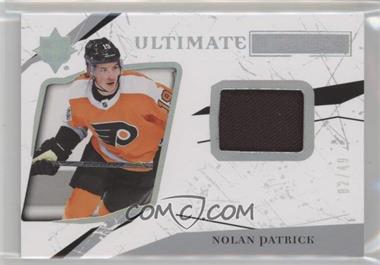 2017-18 Ultimate Collection - [Base] - Patches #100 - Ultimate Rookies - Nolan Patrick /49