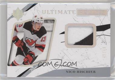 2017-18 Ultimate Collection - [Base] - Patches #99.1 - Ultimate Rookies - Nico Hischier (Unsigned) /49